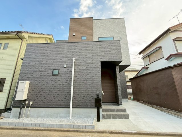 川越市砂第4期　新築一戸建ての外観|外はこのようになっています