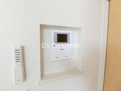 【セキュリティ】 | オ・クレール | 突然の来客もＴＶモニターホンでしっかり確認。