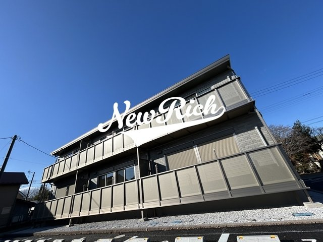 伊勢崎市東小保方町のアパートの外観