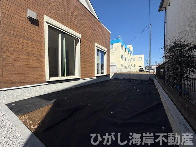 茅ヶ崎市萩園　新築戸建　全２棟の庭|お庭