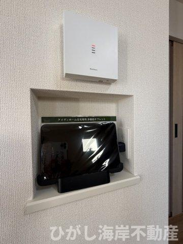 茅ヶ崎市萩園　新築戸建　全２棟のセキュリティ|TVモニター付きインターフォン