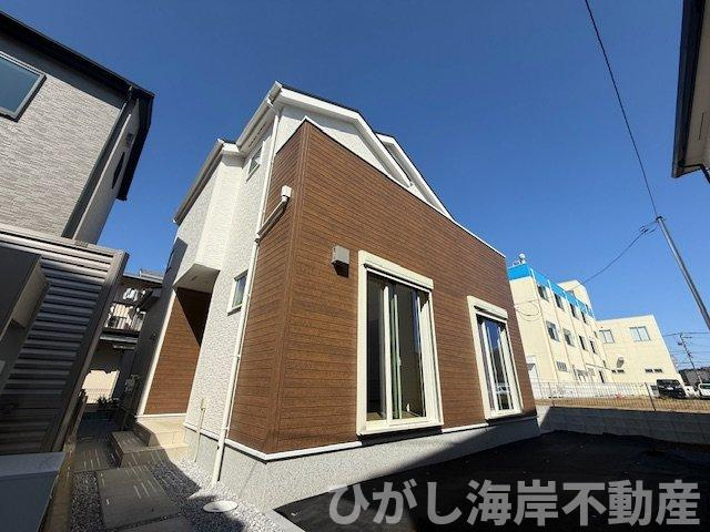 茅ヶ崎市萩園　新築戸建　全２棟の外観|現地外観