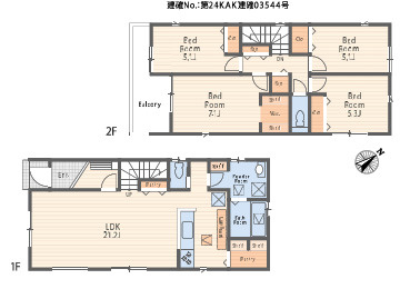 藤沢市辻堂太平台2丁目　新築戸建　全4棟