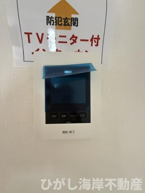 平塚市御殿4丁目  　新築戸建　全8棟のセキュリティ|TVモニター付きインターフォン
