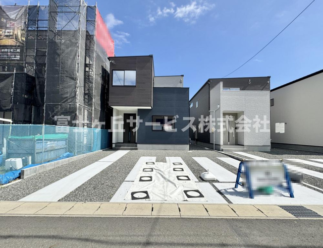 【外観パース】 | 静岡市駿河区下川原5丁目 10期 新築一戸建て 3号棟 | 外観パースです