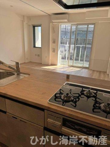 Ｎｉｓｓｈｉｎ　Ｇｒａｎｄｐａｌａｃｅ茅ヶ崎東海岸のキッチン|食洗器付きシステムキッチン