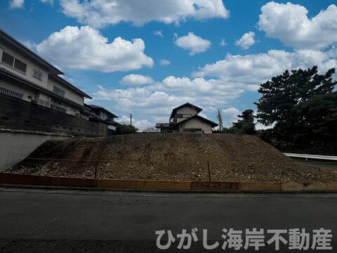藤沢市片瀬山　売地の外観| 現地外観
