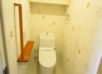 アーバンパレス六ツ門セントラルベースのトイレ|嬉しい温水洗浄便座付き♪