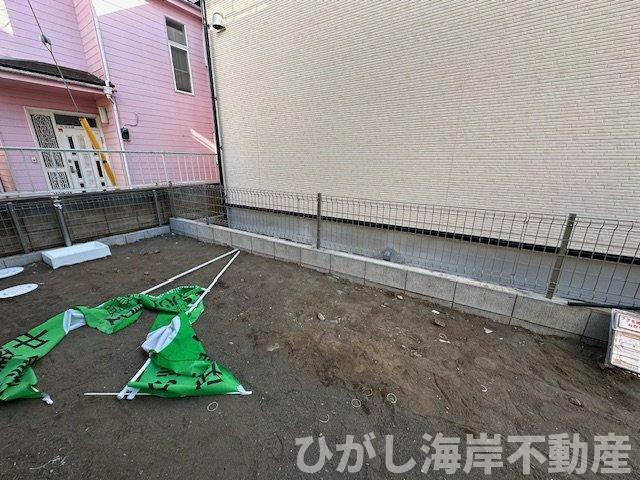 藤沢市羽鳥５丁目　新築戸建　全3棟の庭|南側　お庭