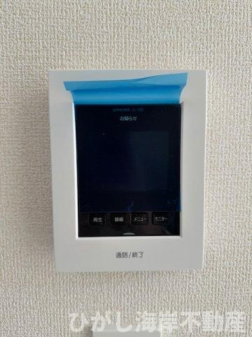 藤沢市羽鳥５丁目　新築戸建　全3棟のセキュリティ|TVモニター付きインターフォン