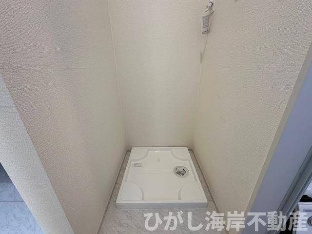 藤沢市羽鳥５丁目　新築戸建　全3棟のランドリースペース|洗濯機置場