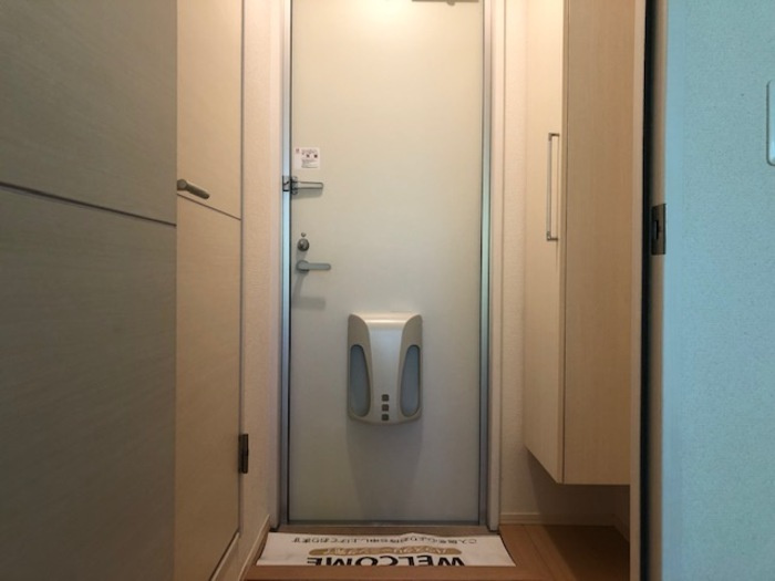 セジュール・ペルルの玄関|きれいな玄関です♪