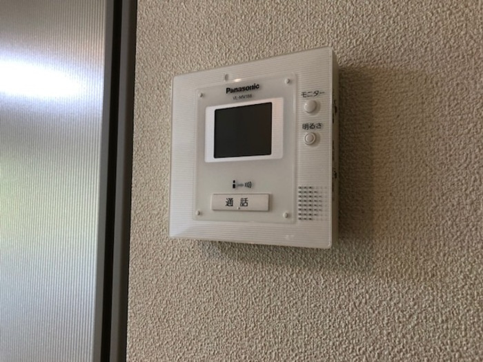 セジュール・ペルルのセキュリティ|TVモニター付きで安心です☆