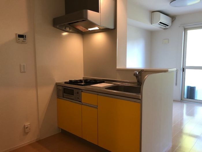 セジュール・ペルルのキッチン|使い勝手の良いカウンターキッチン♪