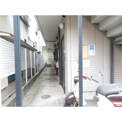 【外観】 | キャップス早稲田 | 共用廊下1