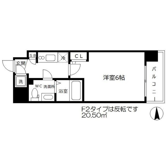 エスリード梅田グランノースの間取り