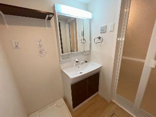 【洗面所】 | （仮）間々田新築アパート | 洗髪洗面化粧台（イメージ）