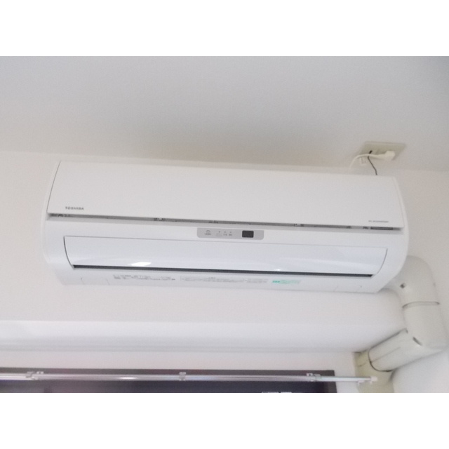 岐阜市加納安良町のアパートの設備|エアコン