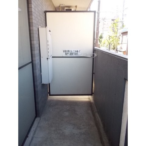 岐阜市加納安良町のアパートのバルコニー|ベランダ