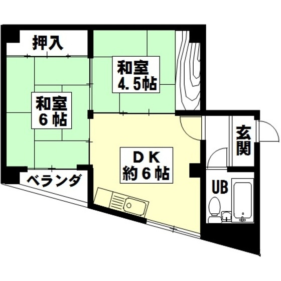 堀壹ビルの間取り