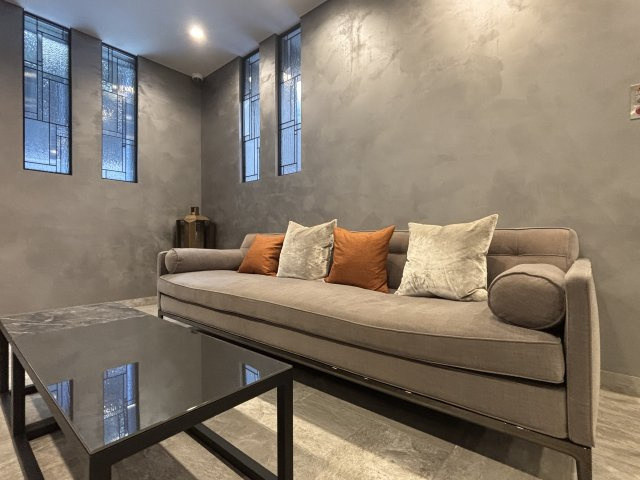 ブランズ神楽坂のエントランス