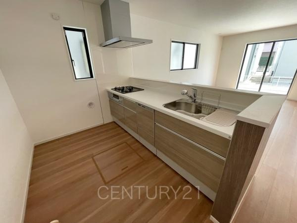 前橋市北代田町1期 3号棟の浴室