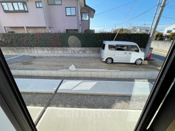 前橋市北代田町2期 2号棟のその他|リビングからの眺望です。