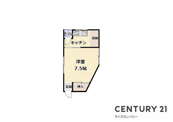 【その他】 | 河内長野市北貴望ケ丘　中古戸建 | はなれ部分間取り
