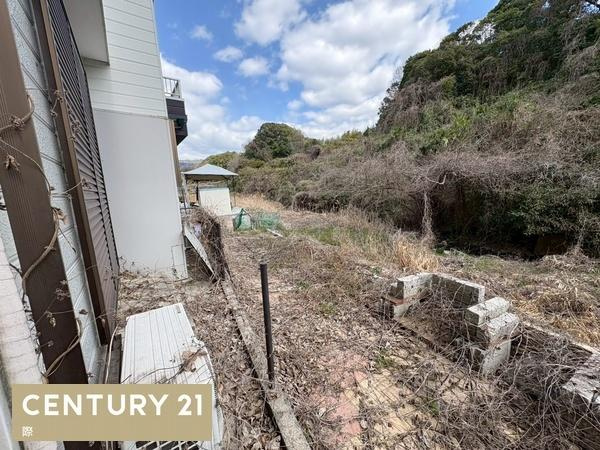 紀の川市藤井　中古戸建の庭