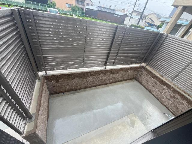 富山市中島新築アパートのその他|庭（イメージ）