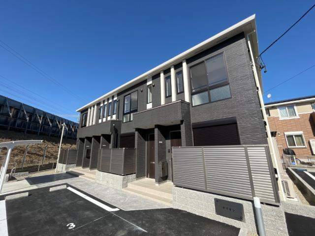 富山市中島新築アパートの外観|同型タイプ