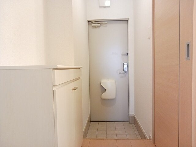 パルム・シャドーの玄関|落ち着いた玄関です