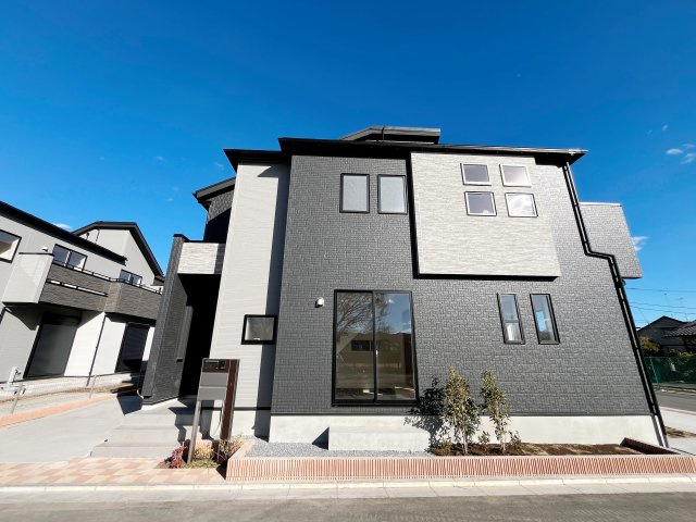 祝　成約済み　八王子市　楢原町　新築戸建ての外観|～仲介手数料無料☆八王子ひなた不動産～八王子市楢原町　新築戸建て