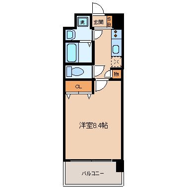 【間取り】 | グランカーサ梅田北