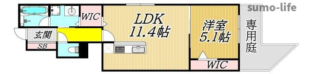 Pittoresuque春日丘の間取り