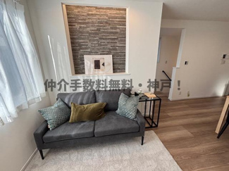 【居間・リビング】 | 神戸市垂水区星陵台7丁目　新築戸建　仲介手数料無料！ | ゆったり過ごせるリビングです