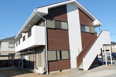 【エントランス】 | ＣＲＯＷＮ ＣＯＲＰＯⅠ201 | 2Fの201号室（角部屋）