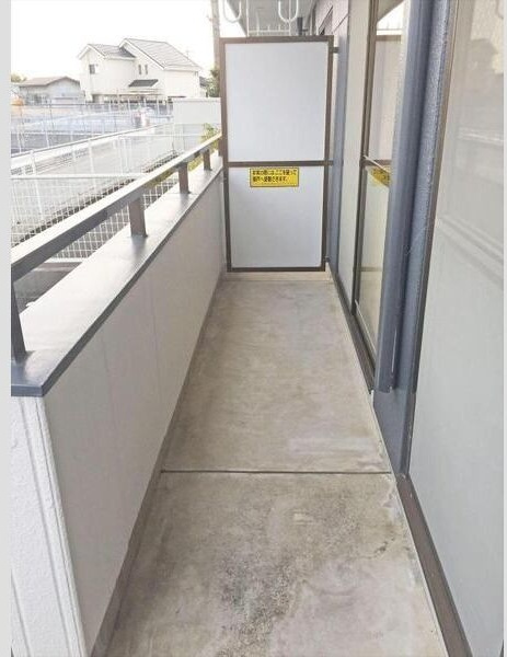 リバーサイド桶狭間のバルコニー