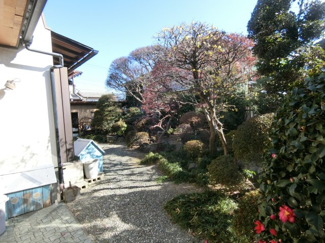前橋市山王町　中古住宅の庭|お庭で自由な時間を過ごせます