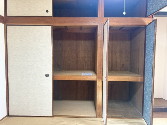 中本借家の収納