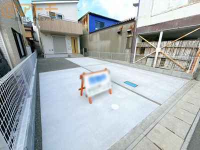 【駐車場】 | 清水区入江三丁目　新築戸建　全1棟 | 3台の駐車スペースです♪