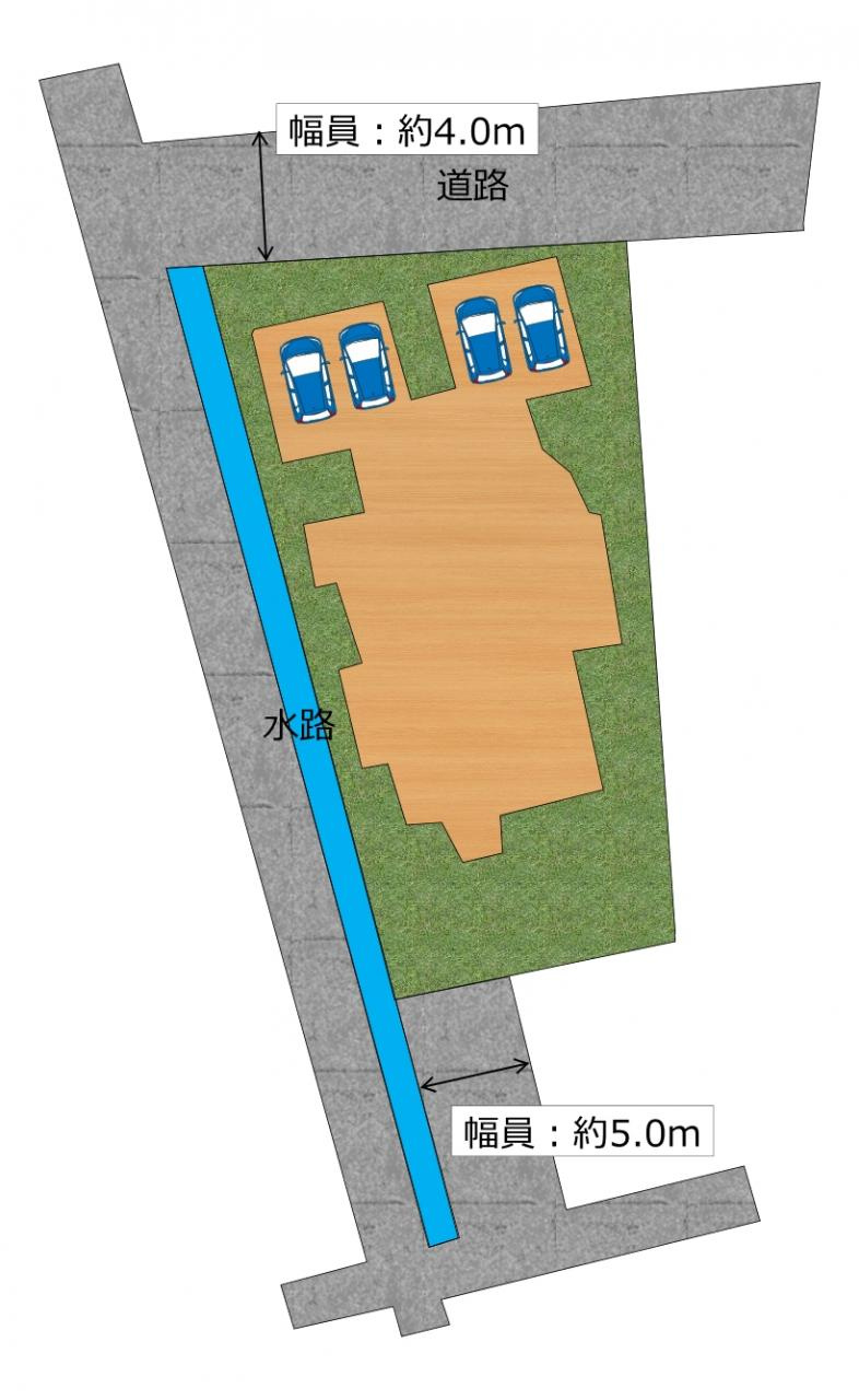 西条市樋之口183-12　中古住宅の区画図