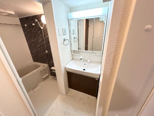 Ｇｒａｎｄ　Ｐｏｉｒｅの洗面所|洗髪洗面化粧台