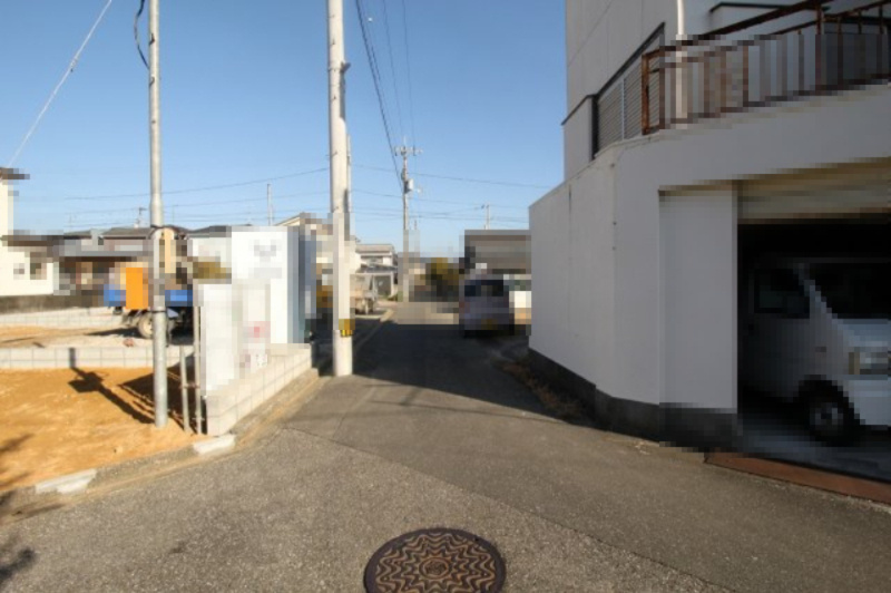 介良乙　1号棟　新築戸建（全3区画）　の外観|造成中　1号棟　土地面積　139.77㎡　（約42.28坪）