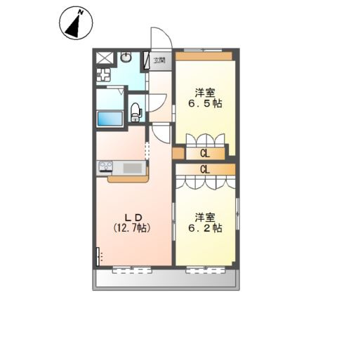 コンフォルトの間取り