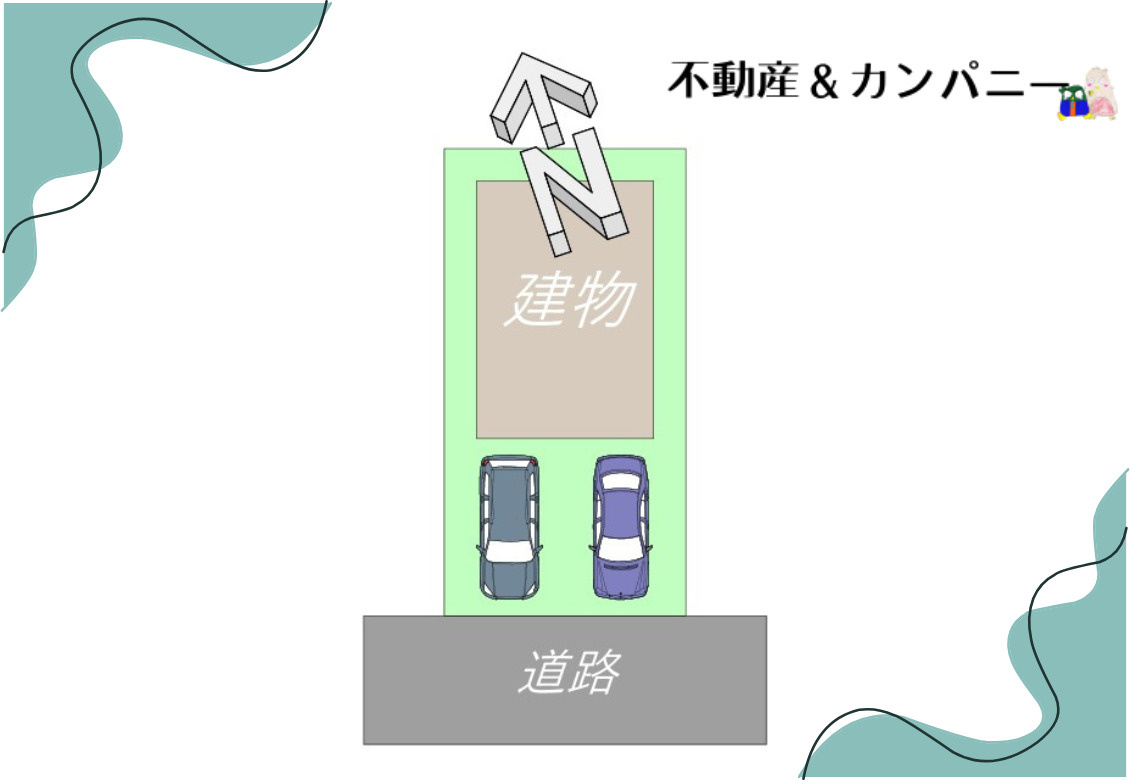 LAVIE北斎院2502　松山市北斎院の新築建売住宅の区画図