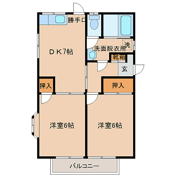 ガーデンハウス【キャンペーン対象物件】の間取り