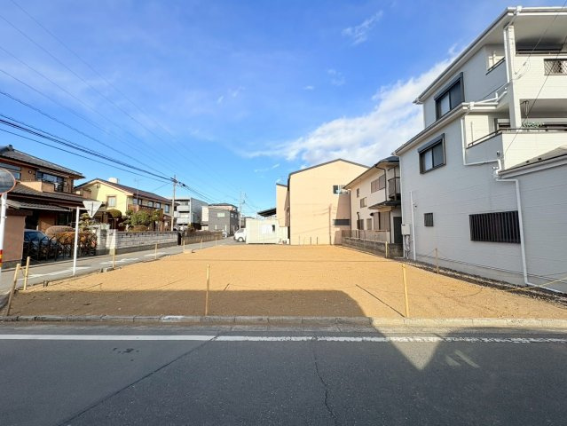 川越市広栄町　建築条件なし売地　「川越駅」徒歩18分　敷地40坪　【大塚小学区】の外観