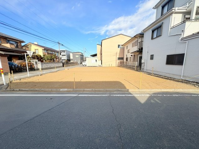 川越市広栄町　建築条件なし売地　「川越駅」徒歩18分　敷地40坪　【大塚小学区】の外観