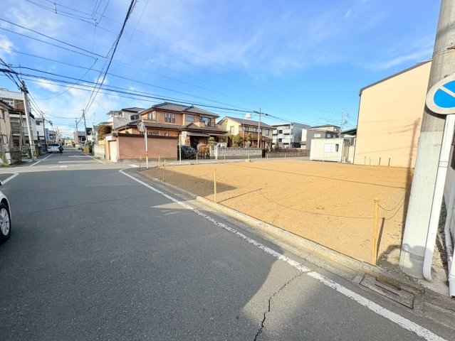 川越市広栄町　建築条件なし売地　「川越駅」徒歩18分　敷地40坪　【大塚小学区】の外観
